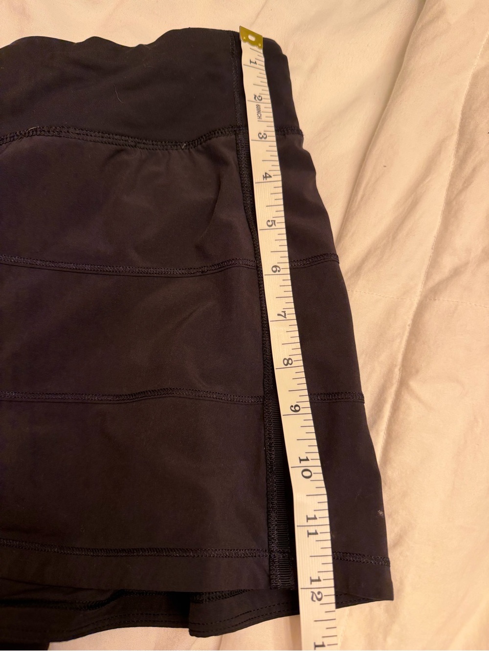lululemon athletica Black Pace Rival mid rise tennis skirt sz 6 - Picture 7 of 7